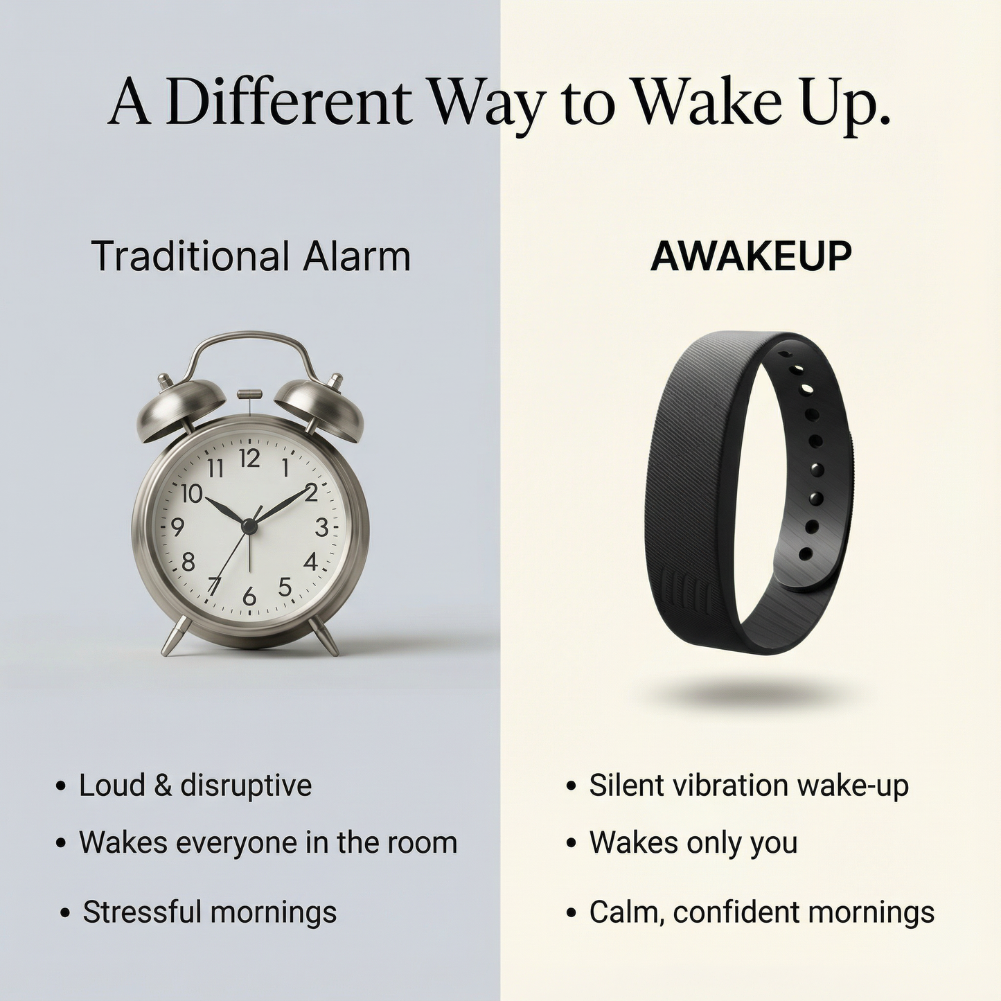 AWAKEUP™ — The Stress-Free Way to Wake Up